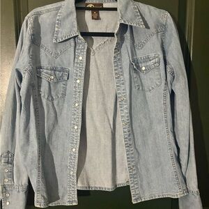 Antique / vintage women’s western wear pearl snap